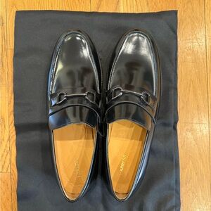 Express Men’s Black Loafers.